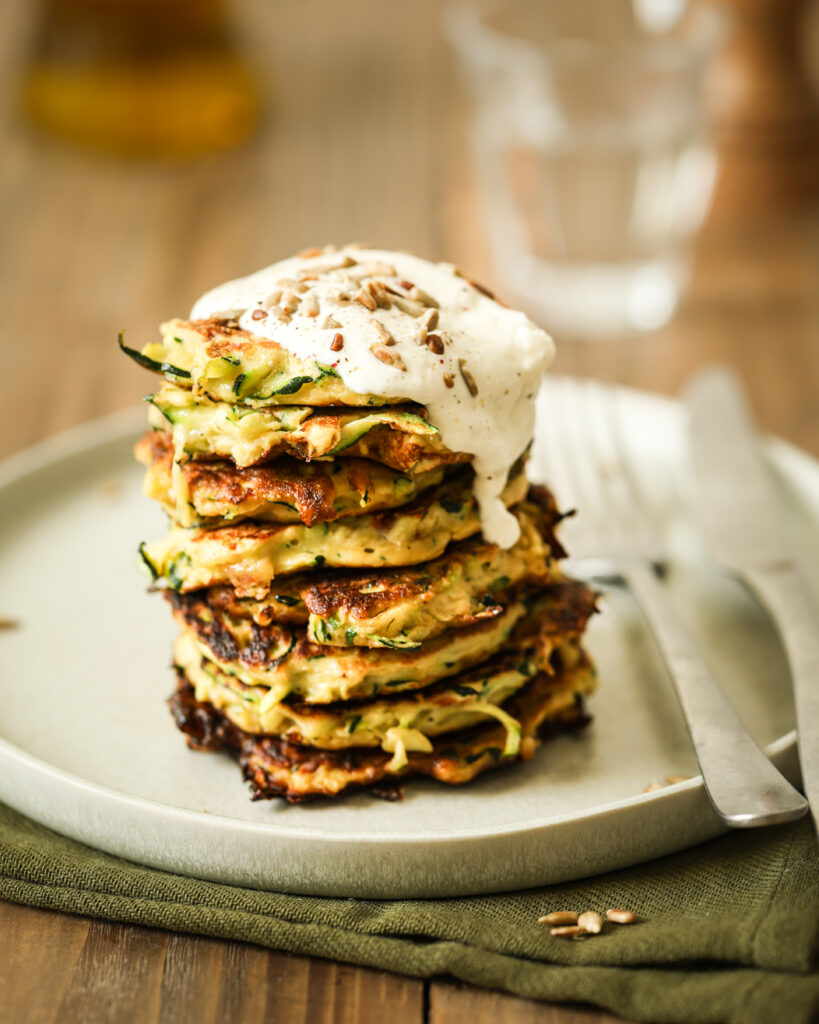 Galette facile aux courgettes