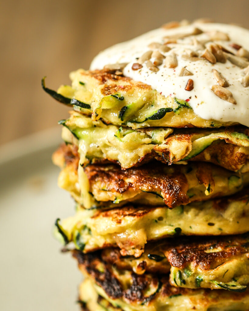 Galette facile aux courgettes