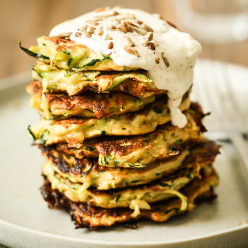 Galette facile aux courgettes