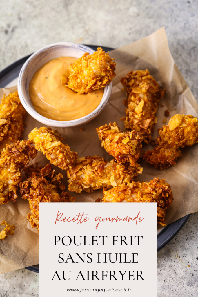 poulet frit au air fryer