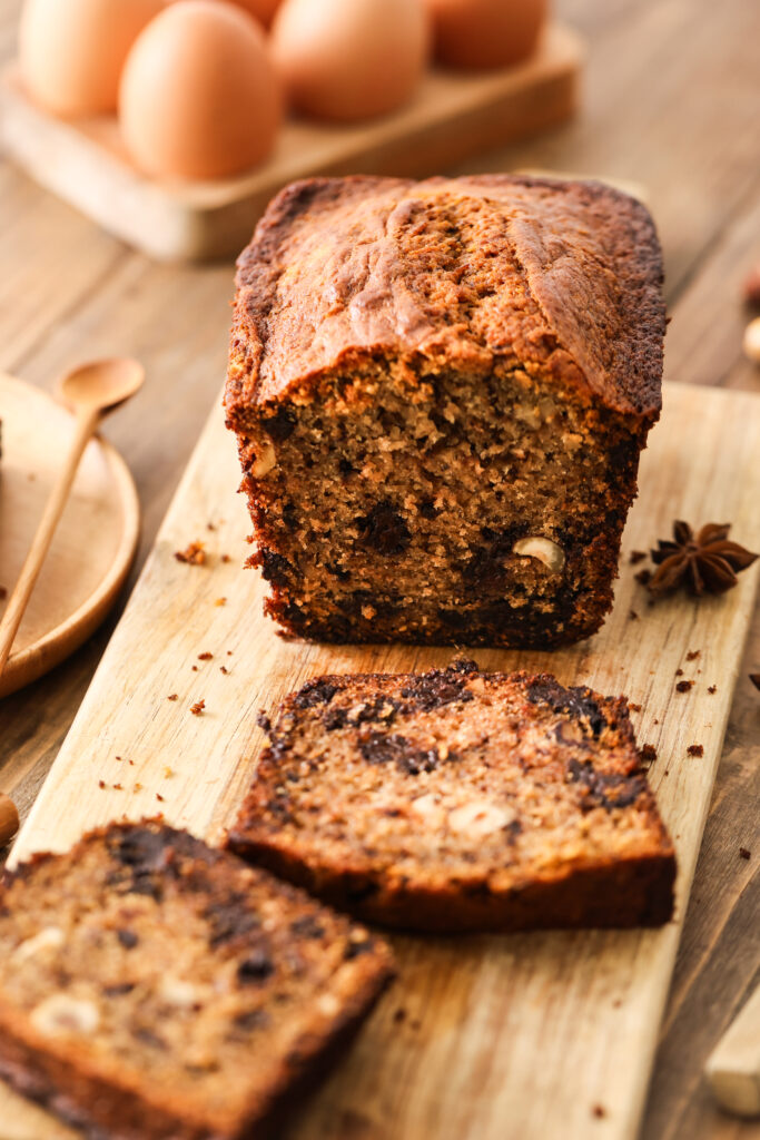 banana bread aux épices super moelleux