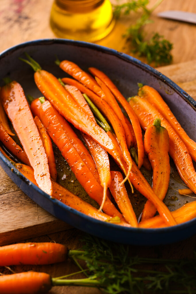 carottes roties au miel et a la feta