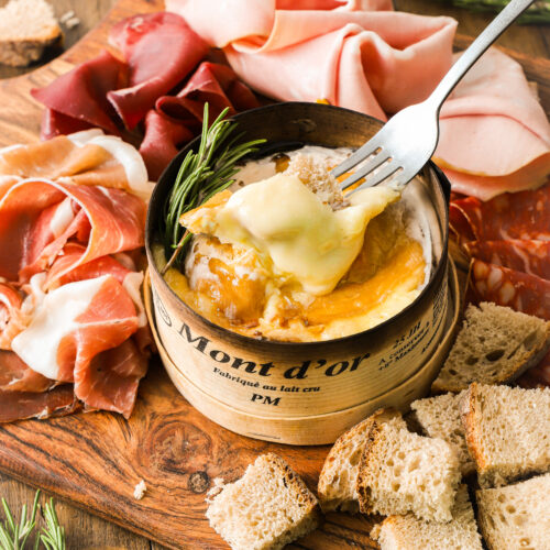 Recette du mont d'or chaud au four