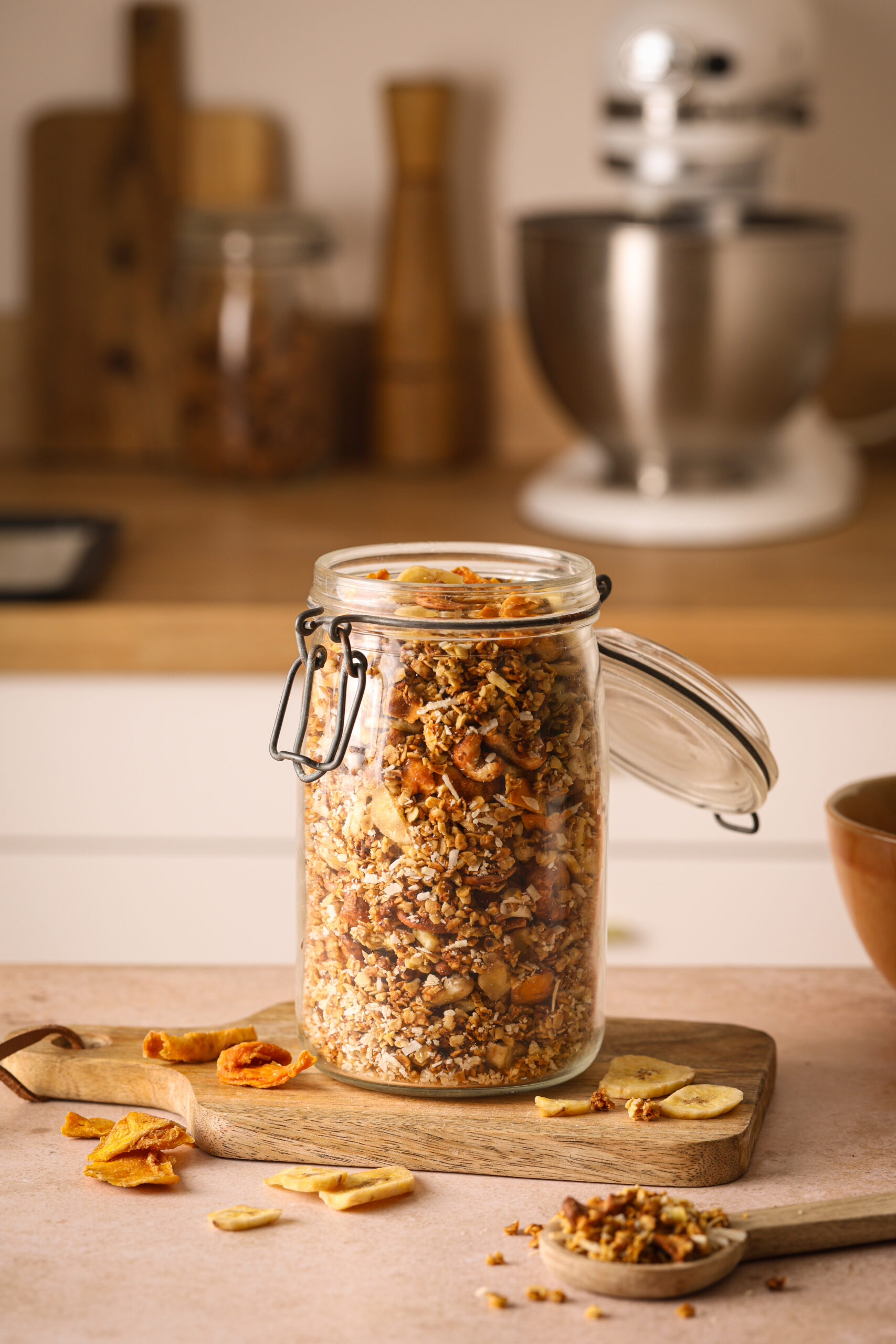 Recette de granola maison aux fruits exotiques