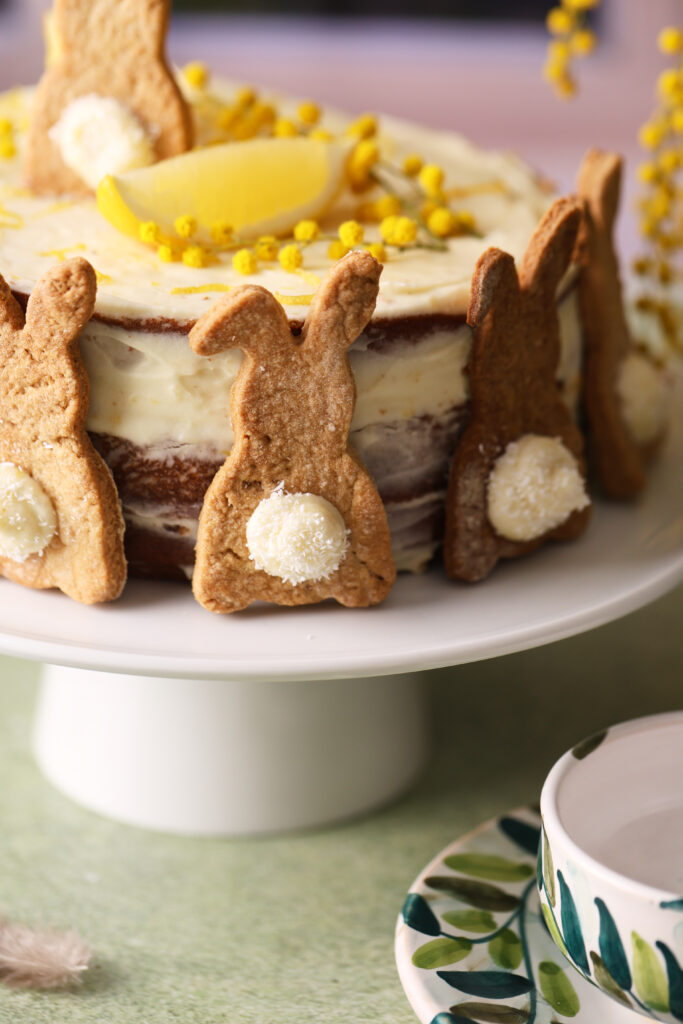 Layer cake de Pâques au citron facile à faire