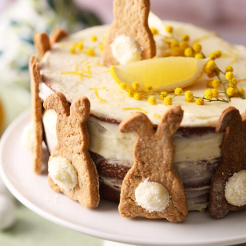 Layer cake de Pâques au citron facile à faire