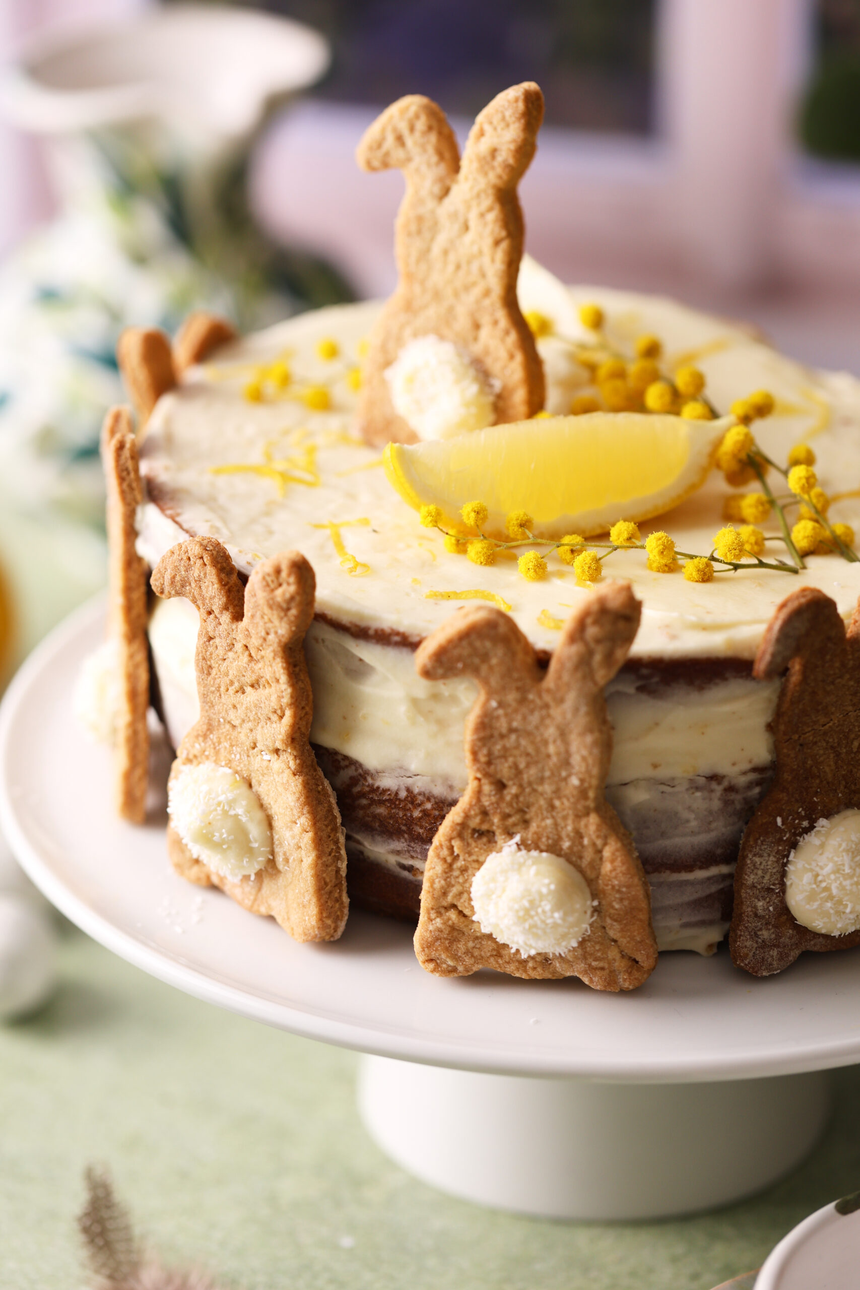 Layer cake de Pâques au citron facile à faire