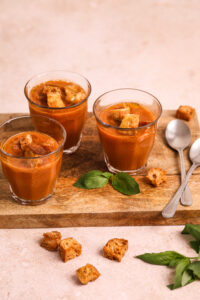 Gaspacho express aux légumes d'été